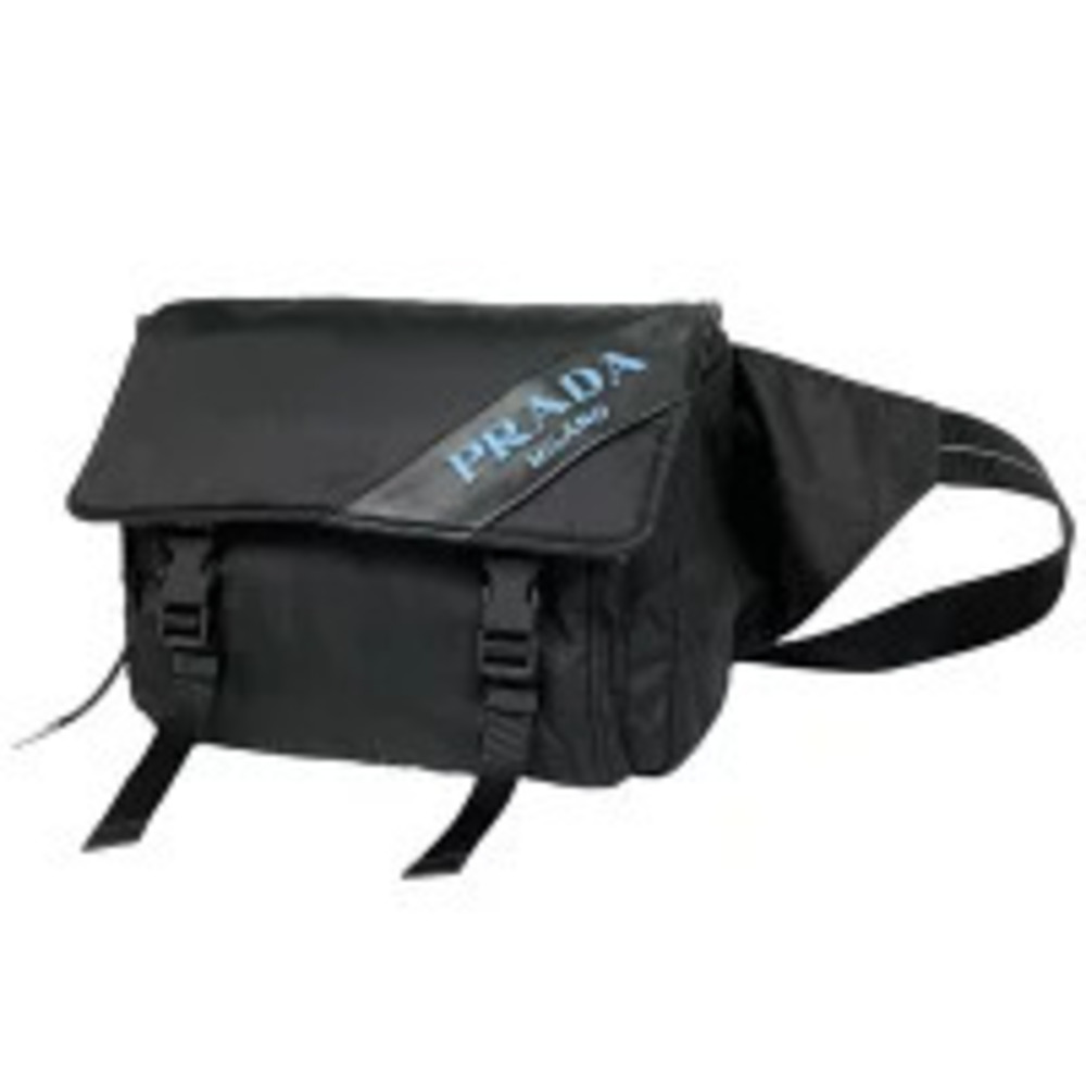 Prada Body Belt Bum Crossbody Bag Waist Black